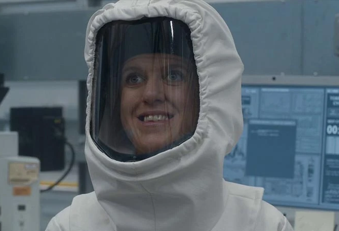 Erika in Doctor Who episode Pyramid at the End of the World. source: fandom.net