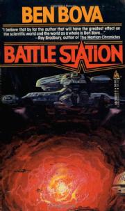 Book cover of the anthology Battle Station by Ben Bova