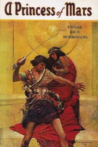 Cover of A Princess of Mars by Edgar Rice Burroughs (source: Gutenberg.org)