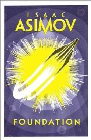 The cover of a recent edition of Foundation by Isaac Asimov.