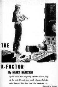 Illustration from the K Factor by Harry Harrison, Analog, Dec 1960. Illustrated by Summers.