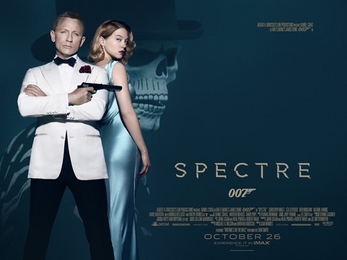 Film poster for James Bond: Spectre (2015). source: https://en.wikipedia.org/wiki/Spectre_%282015_film%29#/media/File:Spectre_2015_poster.jpg
