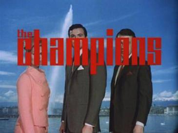 The iconic fountain symbolising Geneva as seen in the title card of The Champions