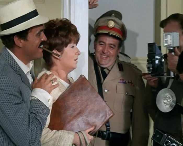 Dr Martes, her estranged husband and a troublesome official in The Champions episode Get Me Out of Here. source: imdb
