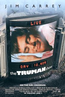 The movie poster for The Truman Show