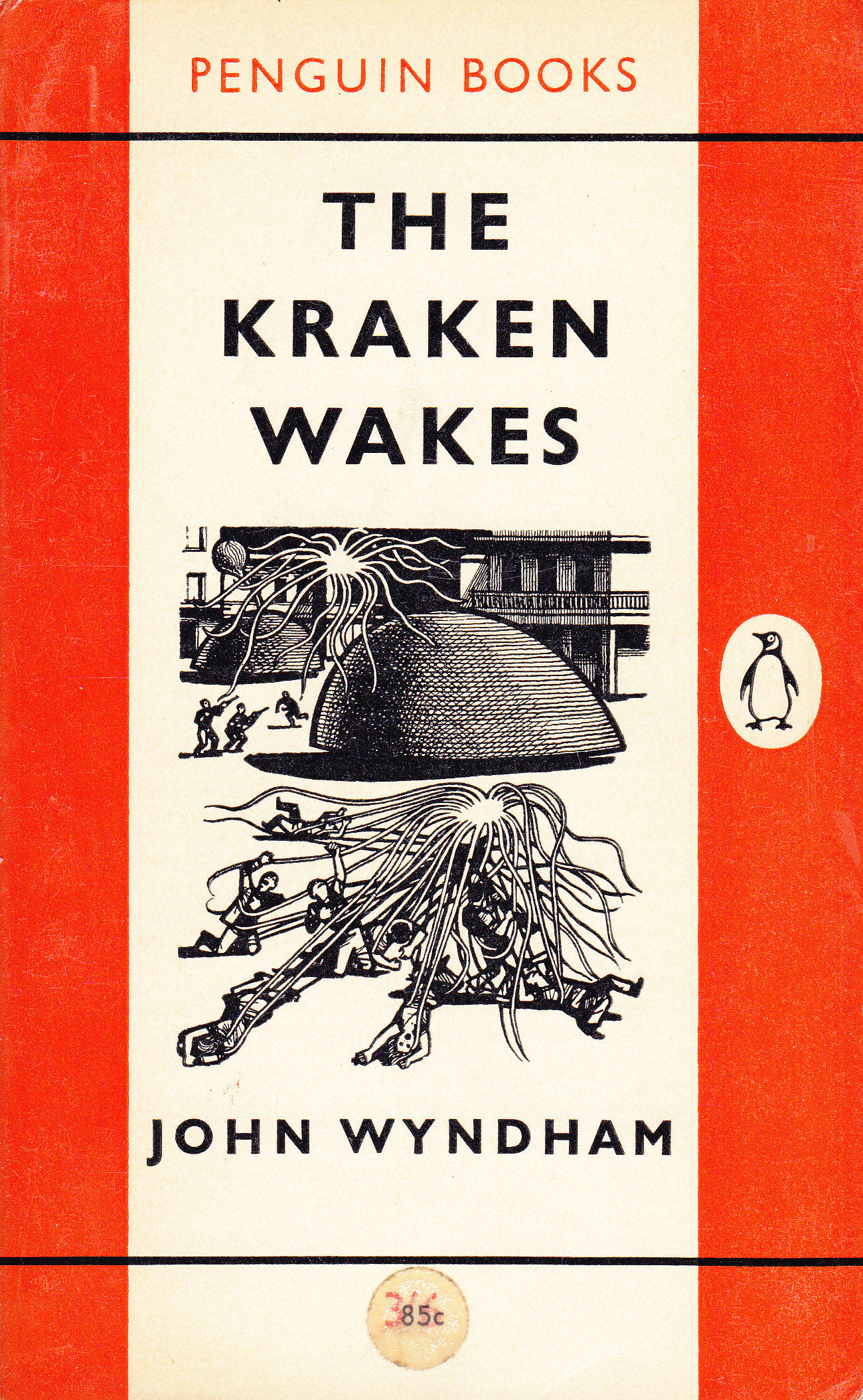 Book cover of The Kraken Wakes by John Wyndham