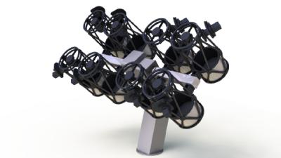 GOTO node consisting of 8 telescopes on a single mount