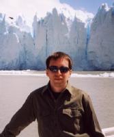 James Robinson at the Moreno Glacier