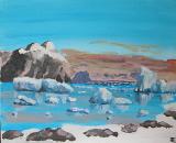 Rothera 2, acrylics