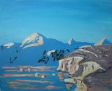 Rothera 4, acrylics