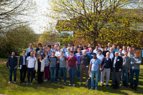 Group photo taken at the iMR CDT Research Conference April 2015, University of Warwick