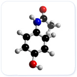 Paracetamol Molecule