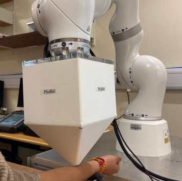 An older image of the Picobot system while it was still under development