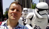 Gavin with stormtroopers