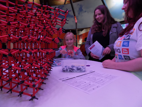 Building diamond at the Science and Innovation Museum