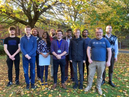 Group photo of Morley group November 2021