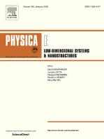 Physica E: Low-dimensional Systems and Nanostructures