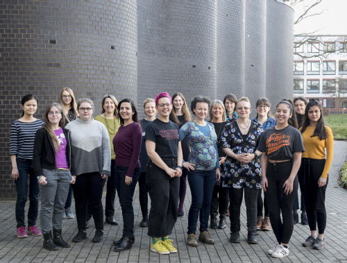 Women in Physics group photo 2018