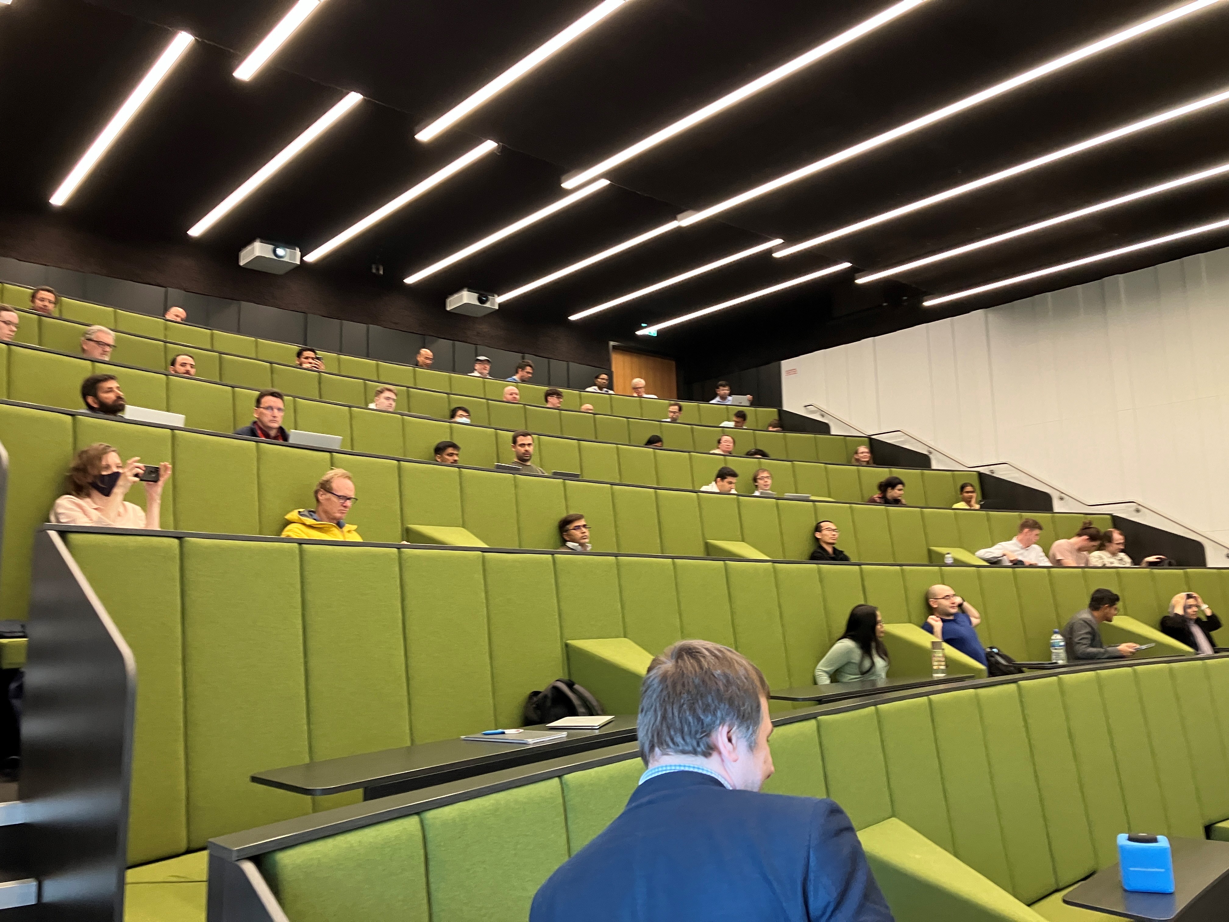 Photo of lecture theatre for Warwick Quantum Day