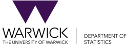 University of Warwick - Dept of Statistics logo