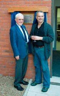 Profs Fred Mclafferty and Peter O