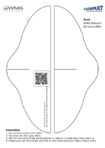 The stand used for the final group activity as a printable template