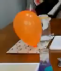 balloon and flask