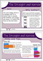 The Straight And Narrow Challenge Card