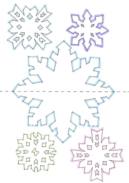 snowflake 1 template
