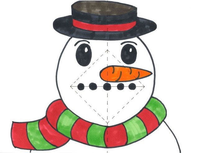 snowman template