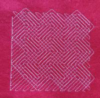 ZigZag Stitched Pattern