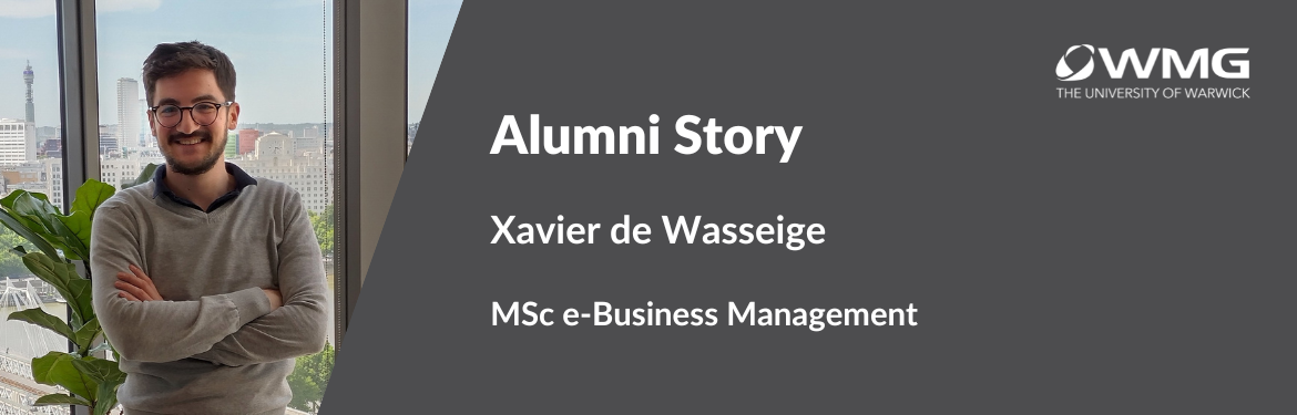 Xavier de Wasseige e-business graduate 