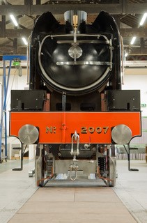 Engine dressed front view in DLW