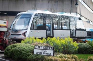 The Coventry VLR on tour in the city centre Credit: Mark Radford Photography