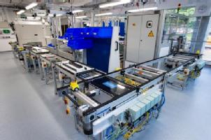 Picture of a battery production line at WMG