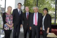 Ann Lucas, Ed Miliband MP, Liam Bryne MP, Professor Lord Bhattacharyya, Shabana Mahmood MP
