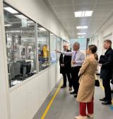 Members of the Slovakia government enjoy a tour of EIC 