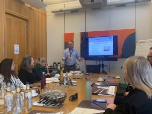 Image shows Parliamentary Seminar hosted by Huw Edwards