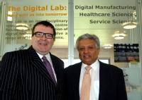 Professor Lord Kumar Bhattacharyya with Rt Hon Tom Watson MP