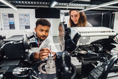 people in lab