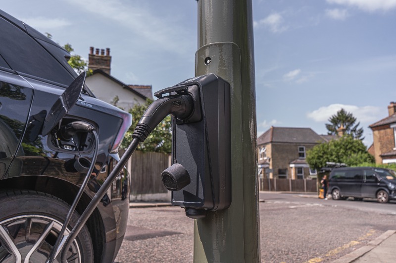 outside charge point