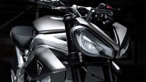 Triumph motorcycle. 