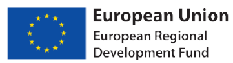 European Union - European Regional Development Fund logo.