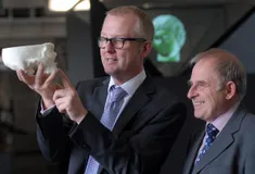 Ian Austin MP, Minister for the West Midlands, with Professor Gordon Smith