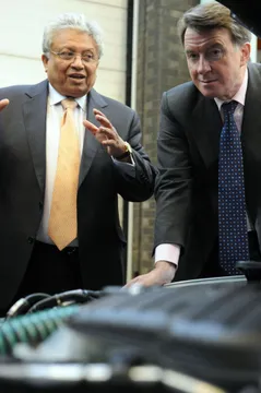 Professor Lord Bhattacharyya and Lord Mandelson