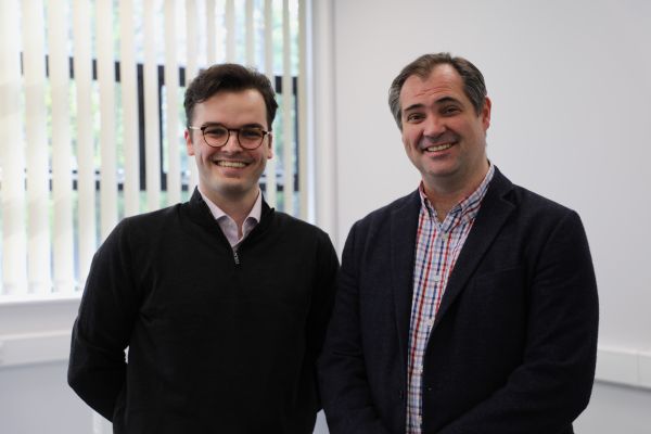 Dr Matt Ogley and Professor Louis Piper