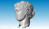 CAD image of laser scan