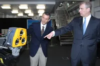 Dr Eduardo Izquierdo and HRH The Duke of York