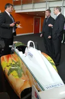 Dr Steve Maggs, Dr Kerry Kirwan and HRH The Duke of York