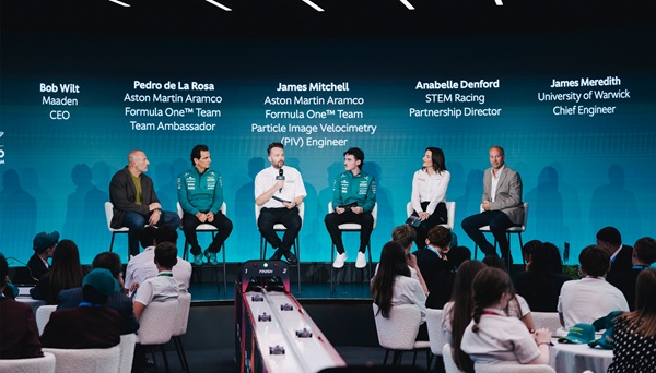 WMG's Dr James Meredith joins a panel of experts at the STEM Racing Centre of Excellence launch